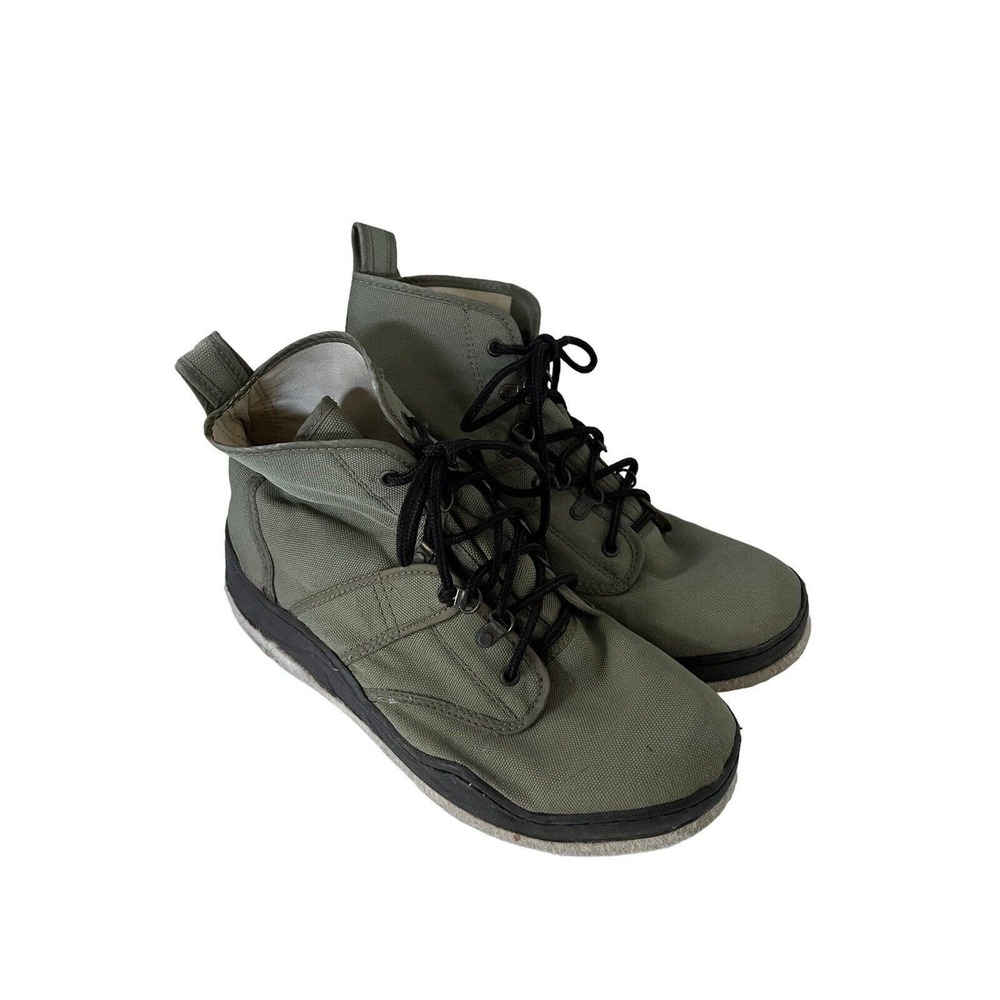 CADDIS Womens Boots EXPLORER Wading Shoes Felt Sole Fishing Sz 13
